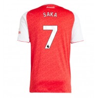 Fotbalové Dres Arsenal Bukayo Saka #7 Domácí 2025-26 Krátký Rukáv